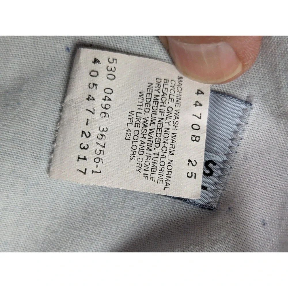 Levis 547 Mens Action Jeans Size 38 x 30 Cotton Blend Blue